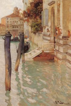 弗裡茨 陶洛 On The Grand Canal, Venice